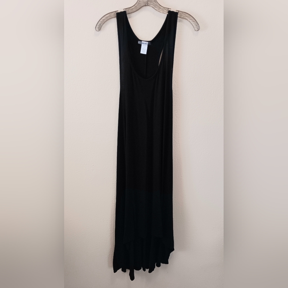 NWT Swimsuits For All Black Tank High Low Dress Or Swimsuit Cover-Up 14 …